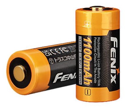 Акумулятор Fenix Li-Ion 18350 1100 mAh (ARB-L18-1100) Fenix - купити в Україні