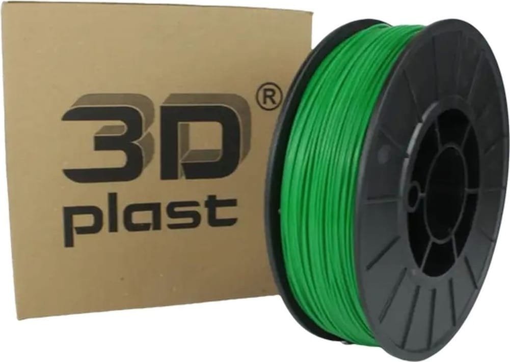 Пластик для 3D-принтера 3Dplast PETG 1.75мм, 0.85кг Green (3DPTG17508GR) 3Dplast - купити в Україні