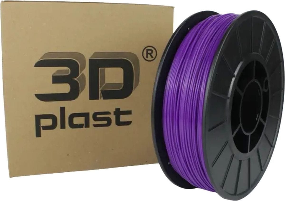 Пластик для 3D-принтера 3Dplast PETG 1.75мм, 0.85кг Violet (3DPTG17508VYL) 3Dplast - купити в Україні
