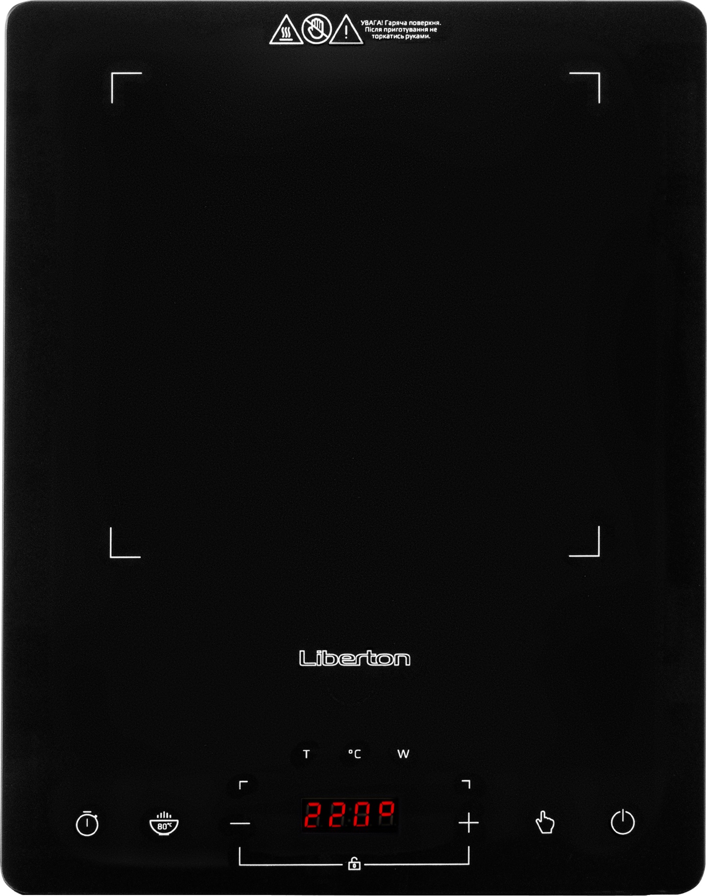 Настільна плита Liberton LIC-3706 Black