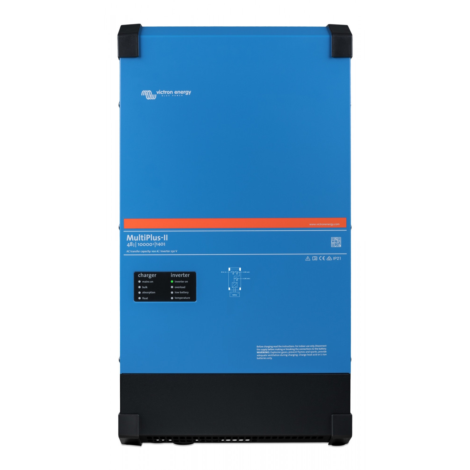 Сонячний інвертор Victron Energy MultiPlus II 48/10000/140-100/100