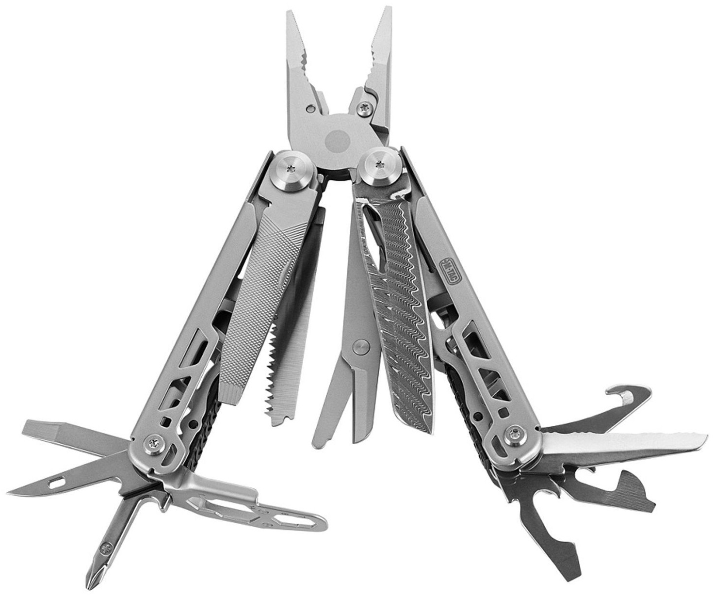 Мультитул M-Tac Type 12 Steel/Damascus