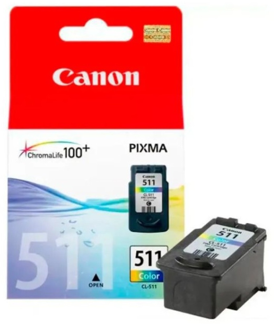 Картридж для принтера Canon CL-511 Color MP260 (2972B001/2972B007/2981B007/29720001) Canon - купити в Україні