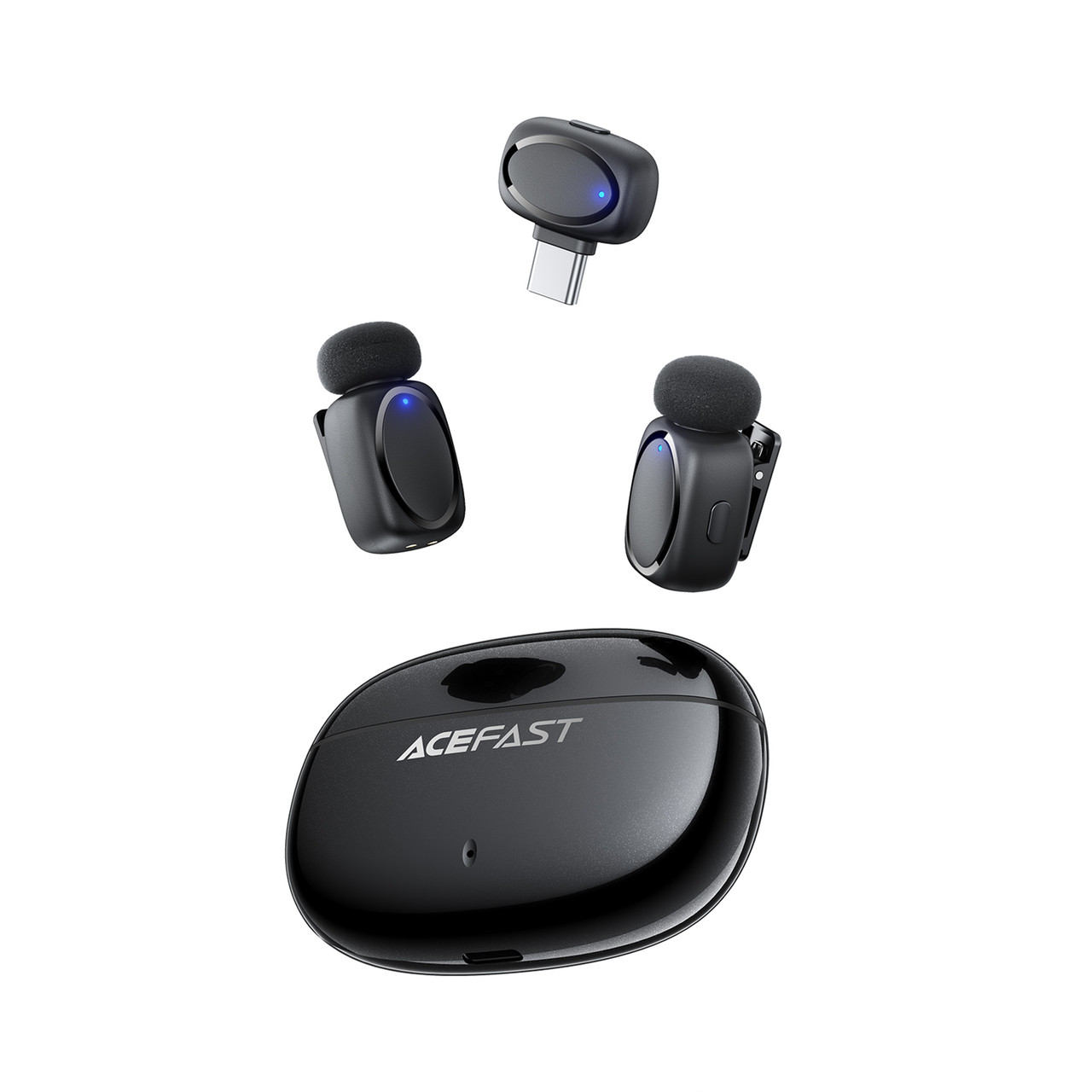 Мікрофон Acefast R2 Type-C Black Acefast - купити в Україні