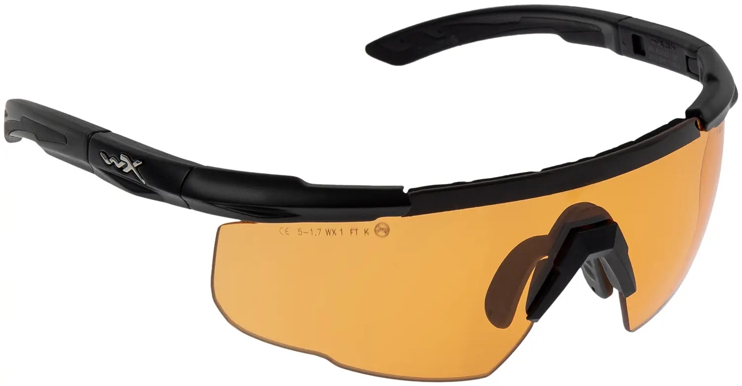 Тактичні окуляри Wiley X Saber Advanced (Grey/Rust) Black (2 лінзи) Wiley X - купити в Україні
