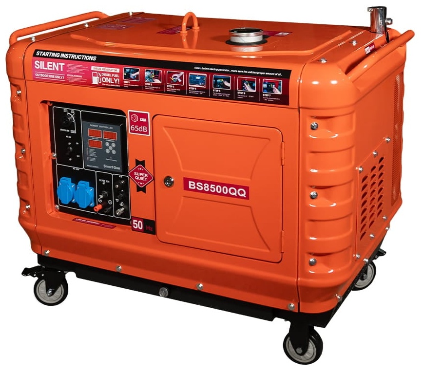 Генератор BISON BS8500QQ Red