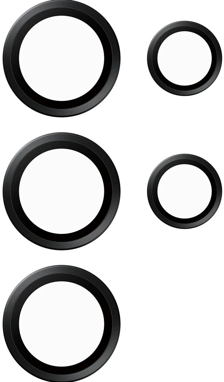 Захисне скло для камери Monblan Metal Ring Series для Samsung Galaxy S24 Ultra Black Monblan - купити в Україні