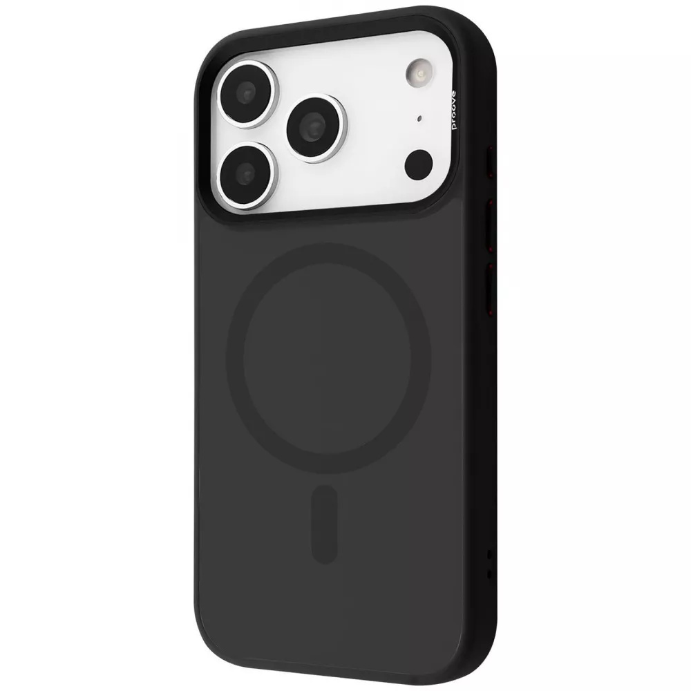 Чохол-накладка Proove Sapphire Case with Magnetic Ring iPhone 17 Pro Black Titanium Proove - купити в Україні