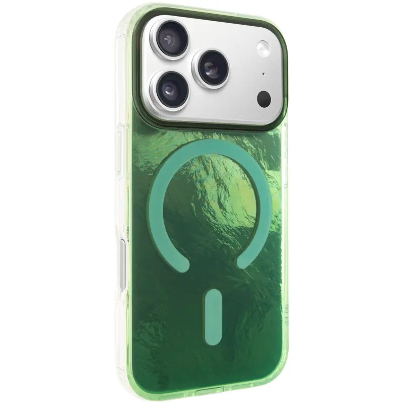 Чохол-накладка EpiK TPU Shiny Mountain (MagFit) для Apple iPhone 17 Pro (6.3) Green EpiK - купити в Україні