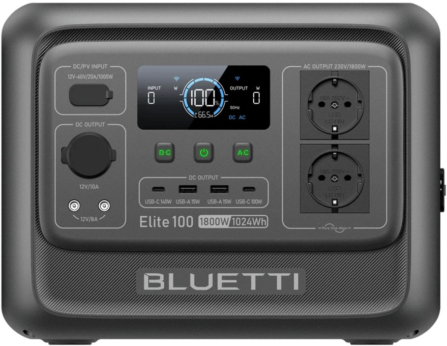 Зарядна станція BLUETTI Elite 100 V2 (P-EL100V2-EU-GY-BL-010) (Global)