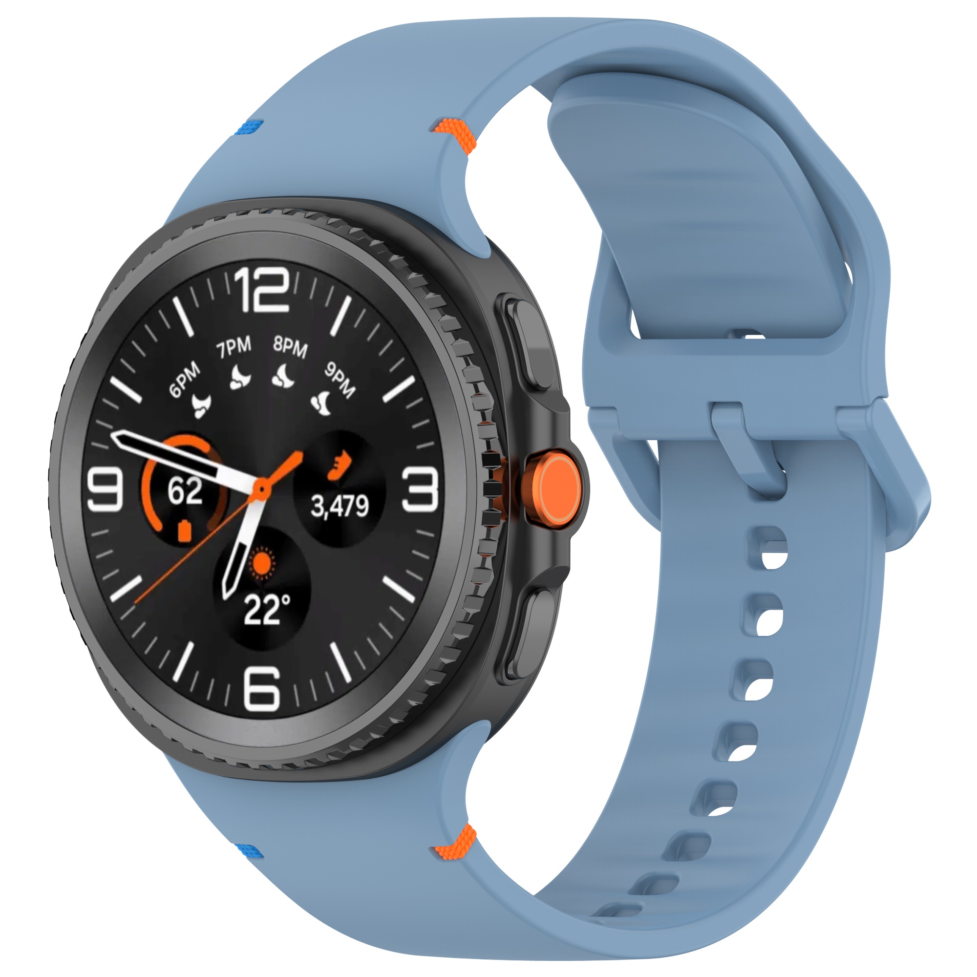 Ремінець для смарт-годинника ArmorStandart Silicone для Samsung Galaxy Watch 8/8 Classic (20x113 mm) Light Blue (ARM86865) ArmorStandart - купити в Україні