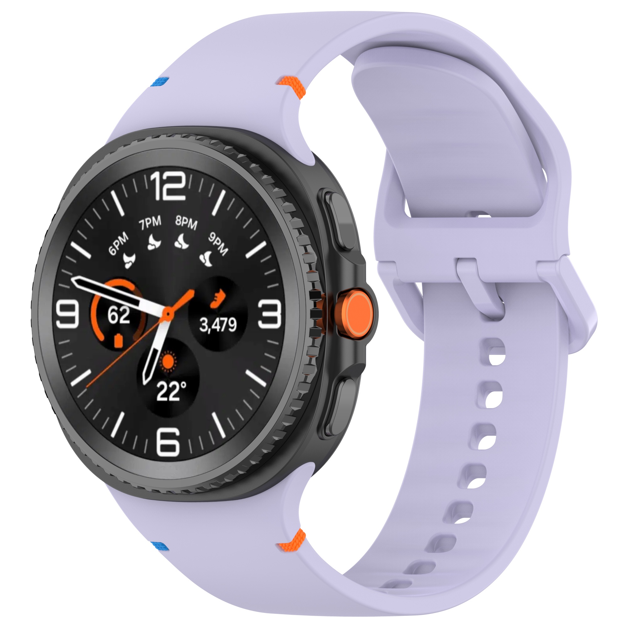 Ремінець для смарт-годинника ArmorStandart Silicone для Samsung Galaxy Watch 8/8 Classic (22x132 mm) Lavender (ARM86872) ArmorStandart - купити в Україні