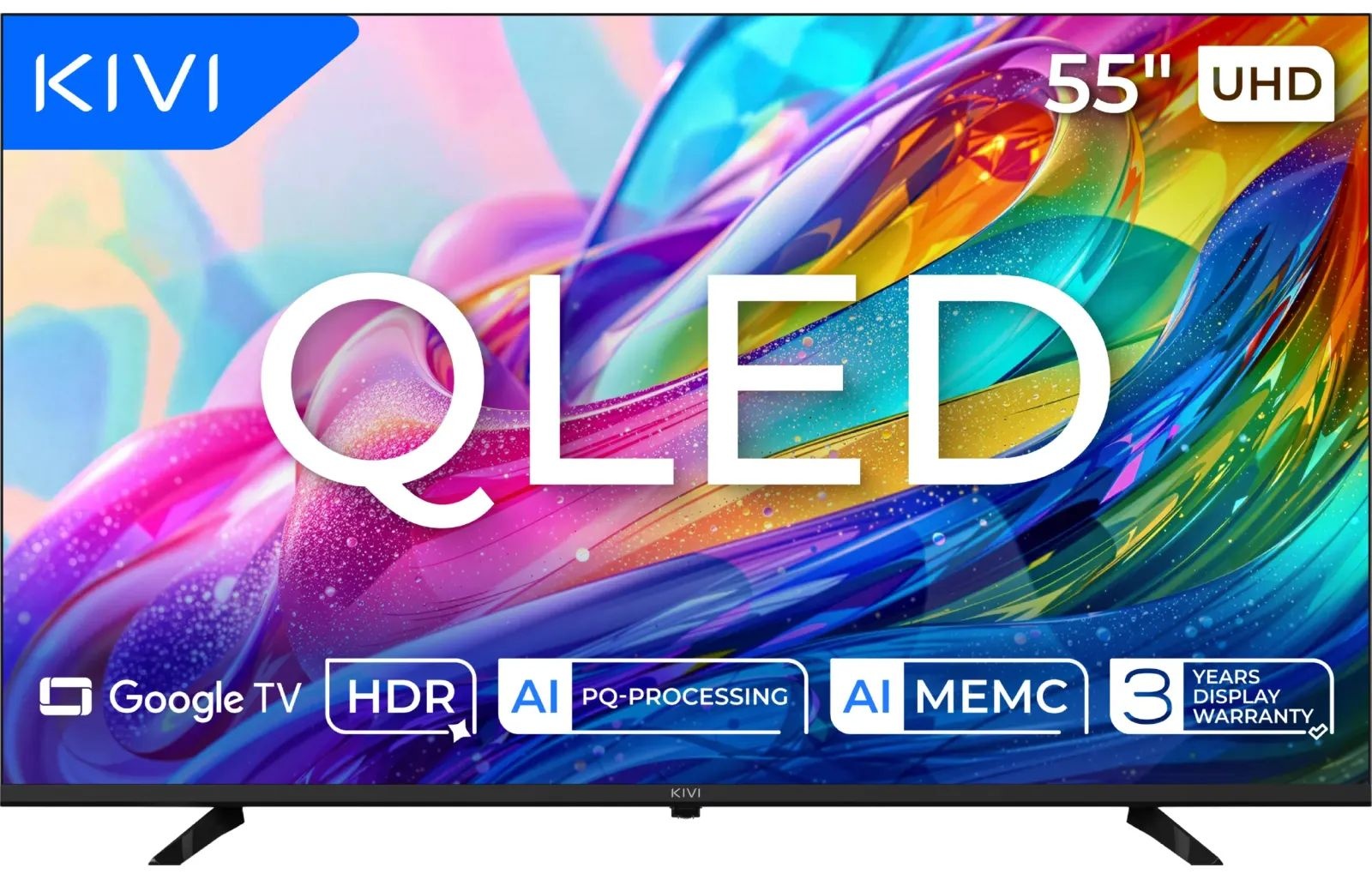 Телевізор Kivi 55U820KB Black 55