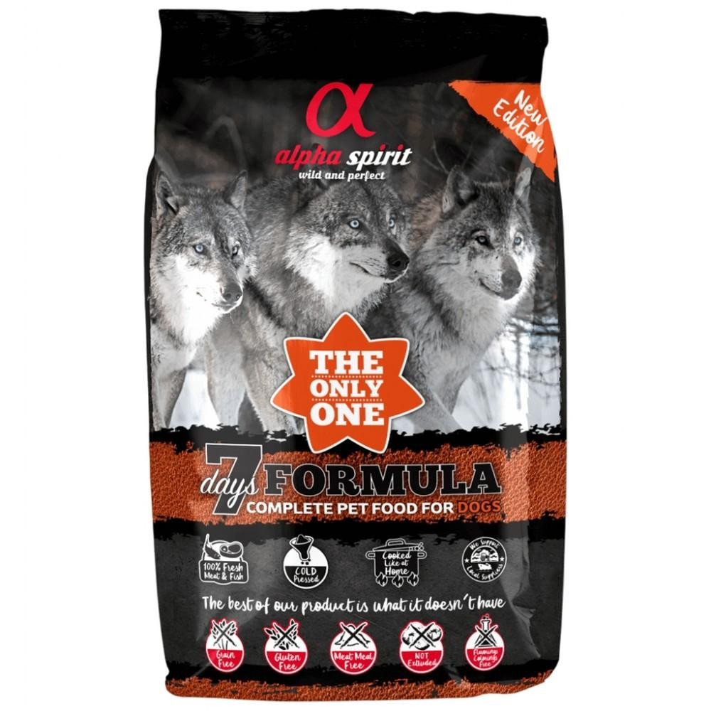 Сухий корм для собак Alpha Spirit The Only One 7 Days Formula 12 кг (8436586310318) Alpha Spirit - купити в Україні