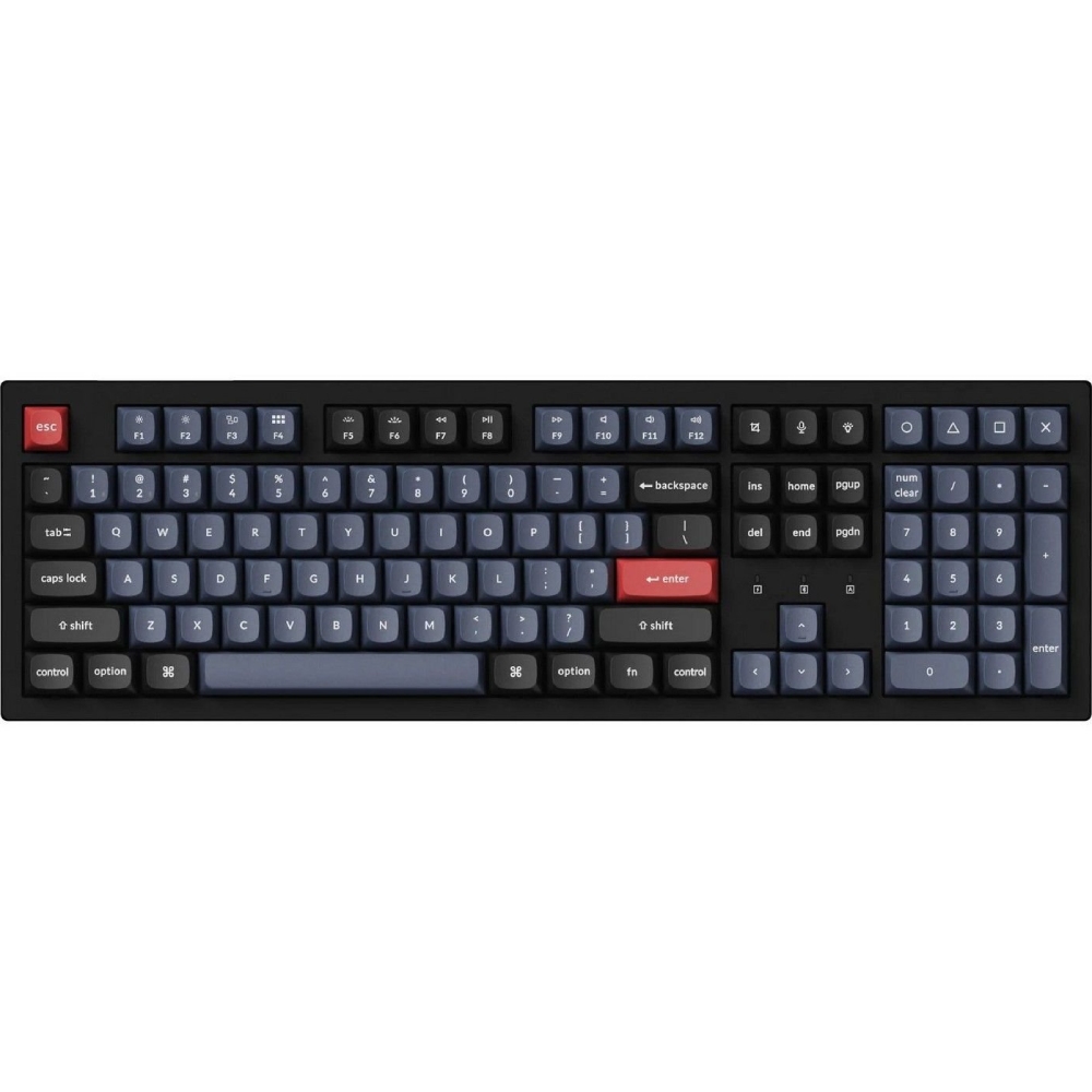 Клавіатура Keychron K10 PRO K Pro Banana Switch Hot-swap Black (K10P-H4-UA) ENG/UKR