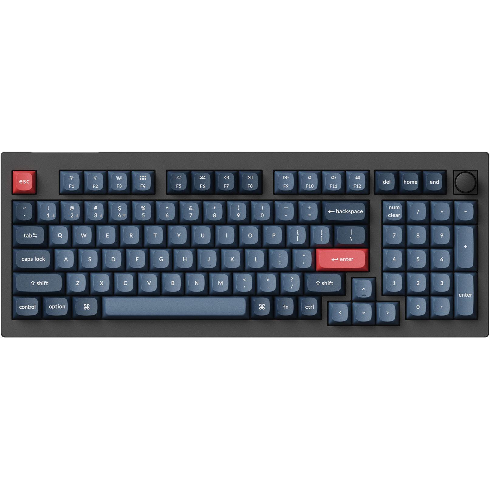 Клавіатура Keychron V5 Max Gateron Jupiter Brown Switch Black (V5M-D3-UA) Keychron - купити в Україні
