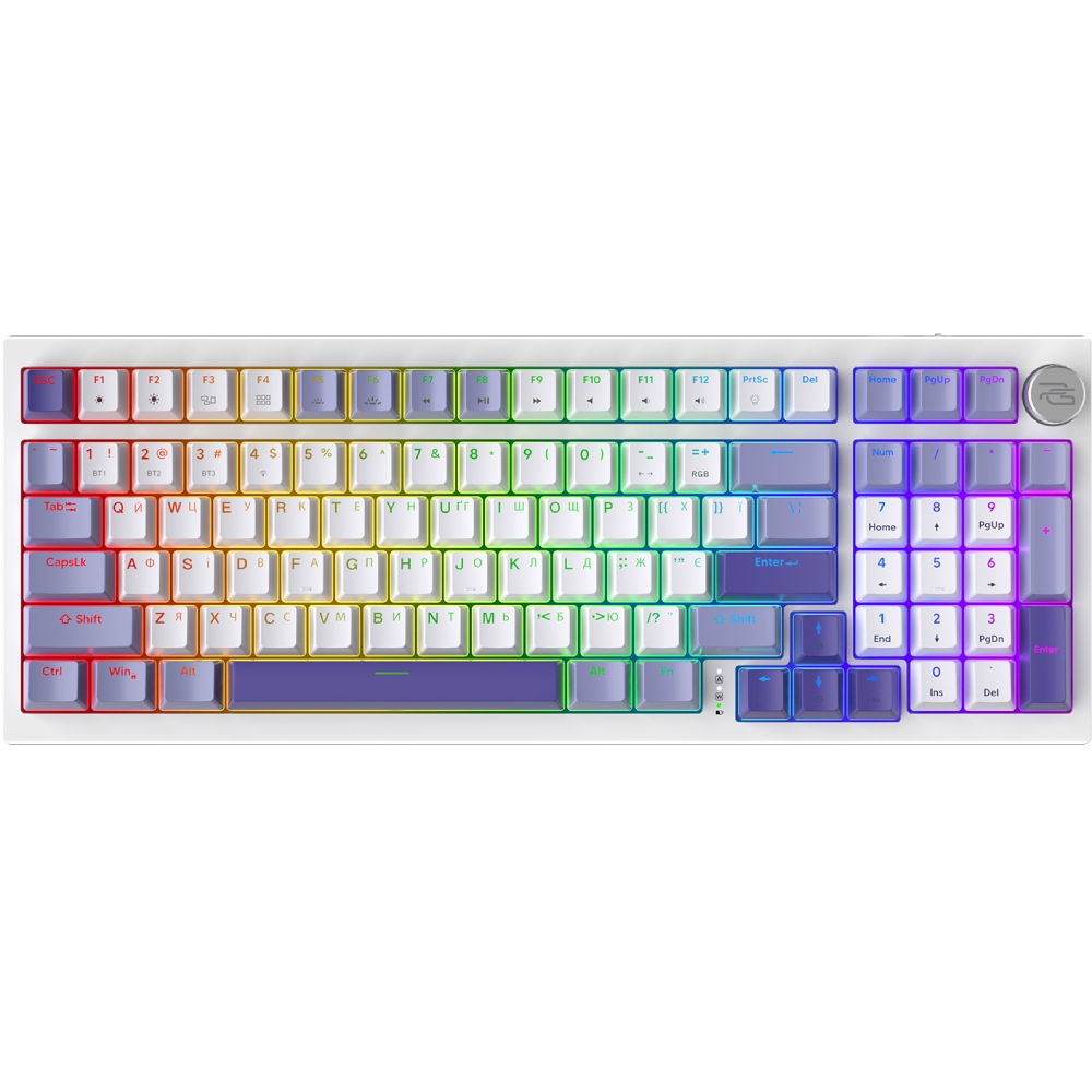 Клавіатура Proove Gaming Slicker (Ukraine Layout) White