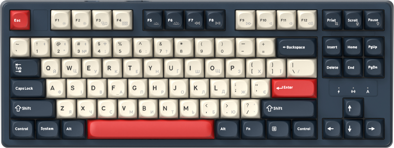Клавіатура GamePro Asgard Ragnar Blue (MK285BL) ENG/UA