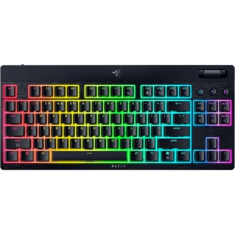 Клавіатура Razer BlackWidow V4 Low-Profile TKL Yellow switch Black (RZ03-05450100-R3M1)