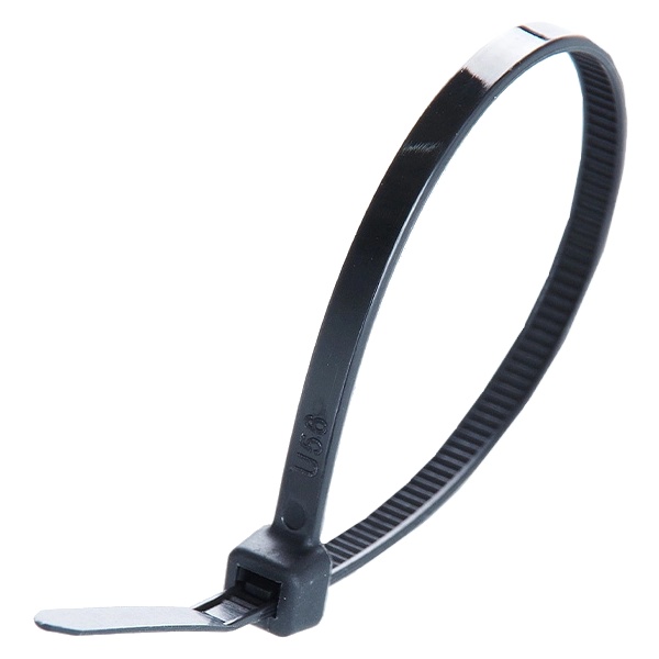 Стяжка Apro CT-B4300 Black 4х300, 100 шт