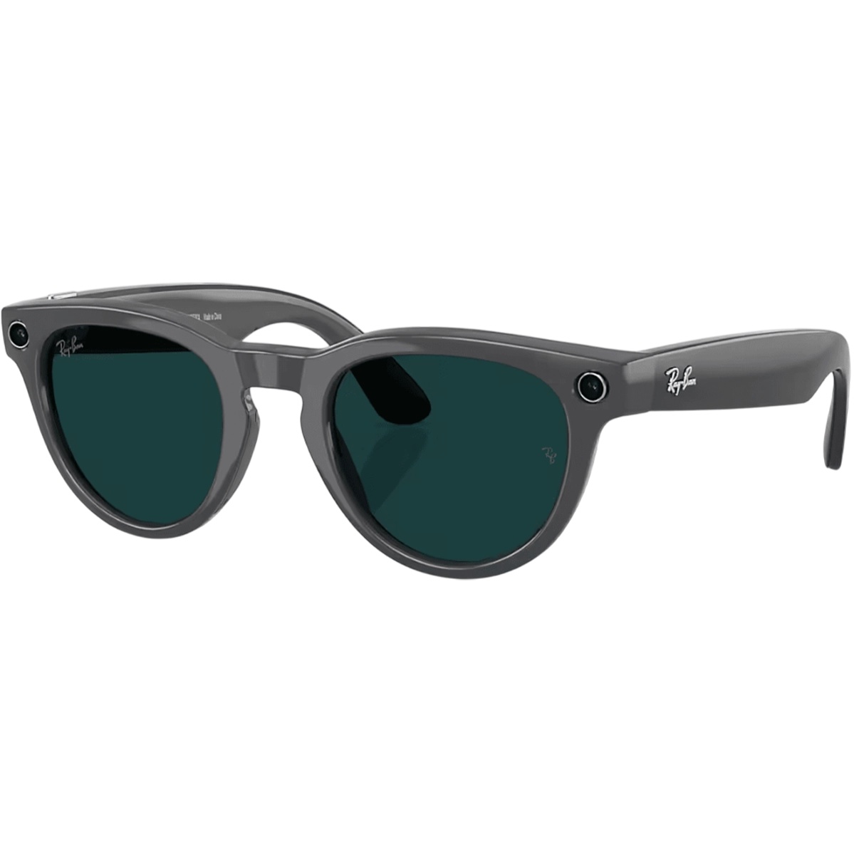 Смартокуляри Ray-Ban Meta Headliner Gen2 Stand. Shiny Asteroid Gray Frame/Clear to Emerald Transit.Lens RW4013 6702CE 50-23