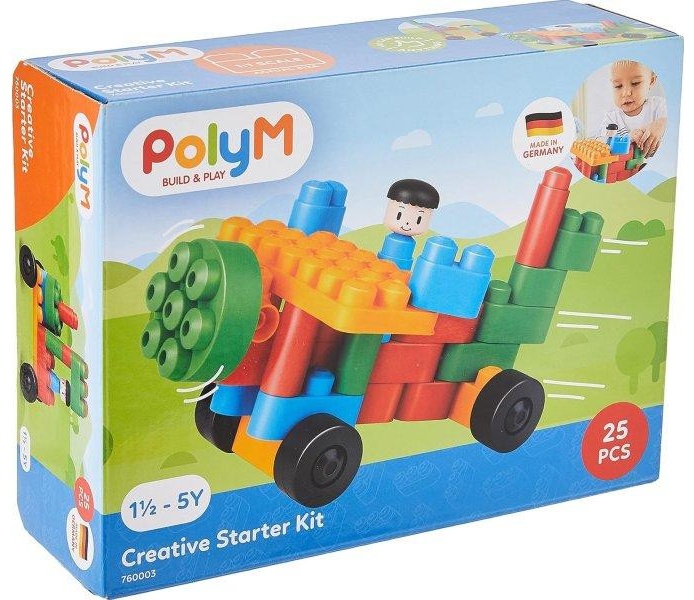 Конструктор PolyM Стартовий набір 25 деталей (760003)