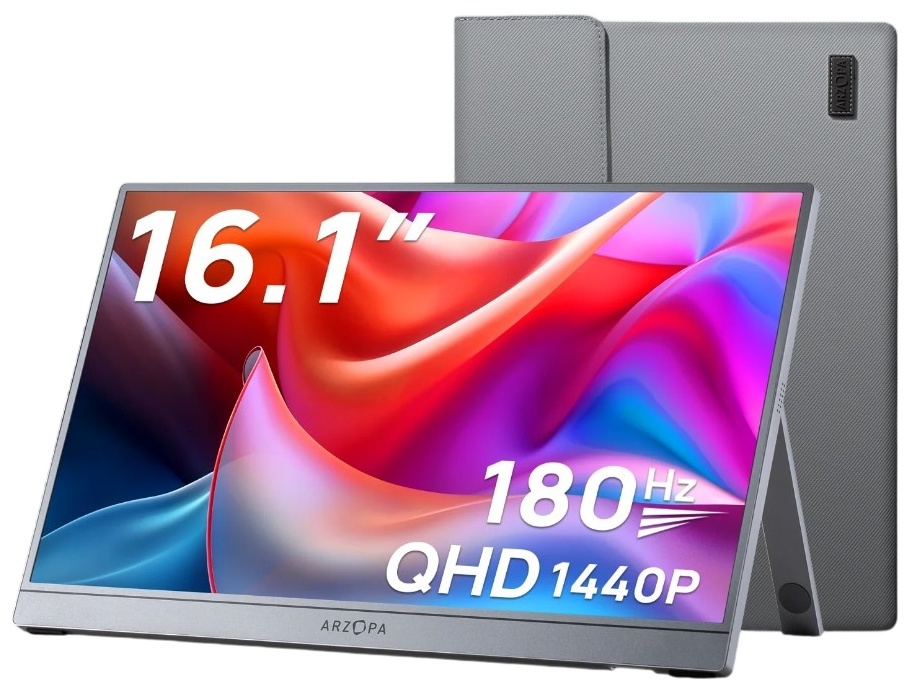 Монітор Arzopa Z3FC + Case Gray 16.1 Arzopa - купити в Україні