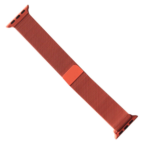 Ремінець для смарт-годинника Infinity Milanese Loop BOX Apple Watch 42/44/45/49 Papaya