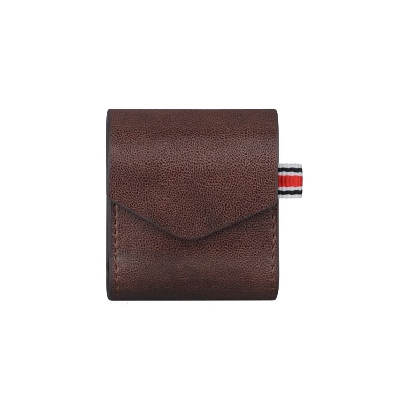 Чохол для навушників i-Smile Leather Case для Apple AirPods Brown