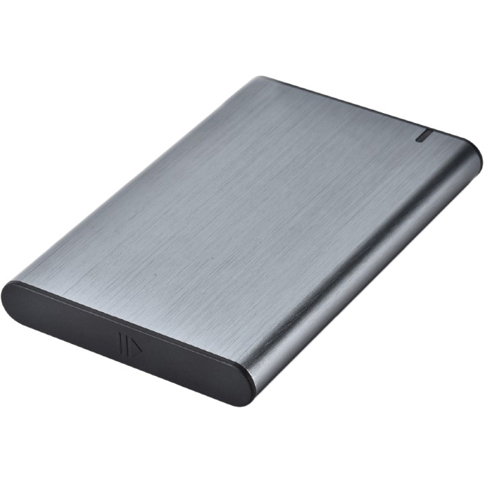 Зовнішня кишеня для диска Gembird EE2-U3S-6-GR Gray SATA HDD 2.5, USB 3.1, алюміній