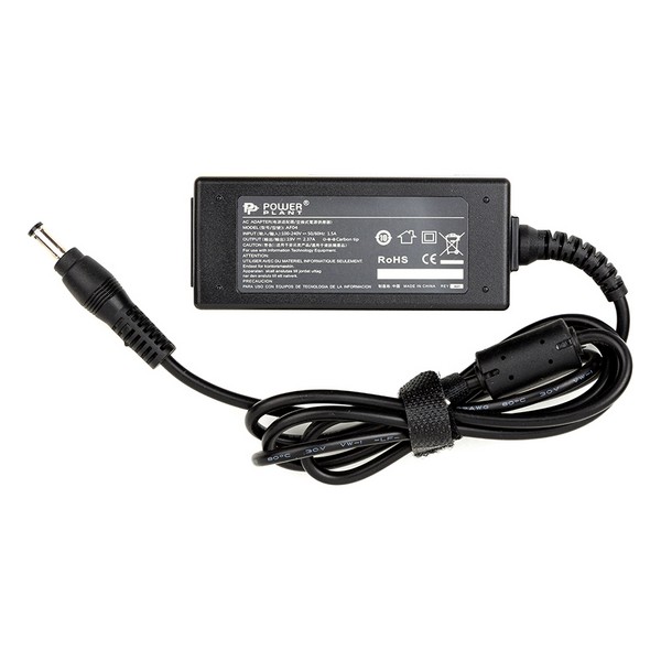 Блок живлення для ноутбука PowerPlant AC45F5521 Black (ACER 220V, 19V 45W 2.37A 5.5*2.1) PowerPlant - купити в Україні