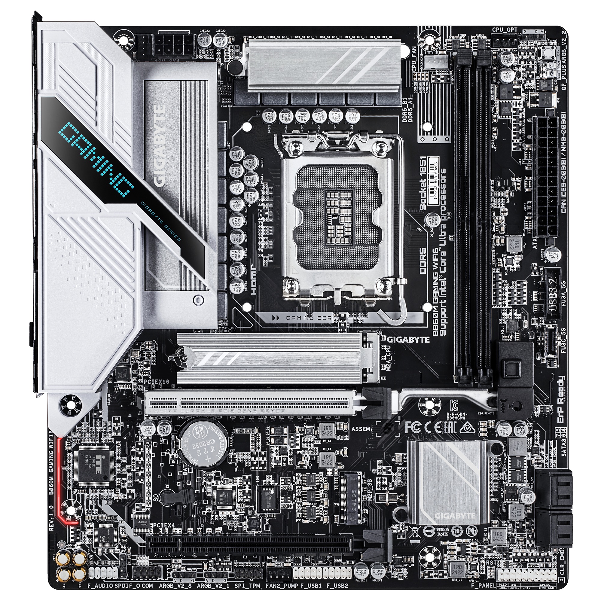 Материнська плата Gigabyte B860M GAMING WIFI6 Gigabyte - купити в Україні