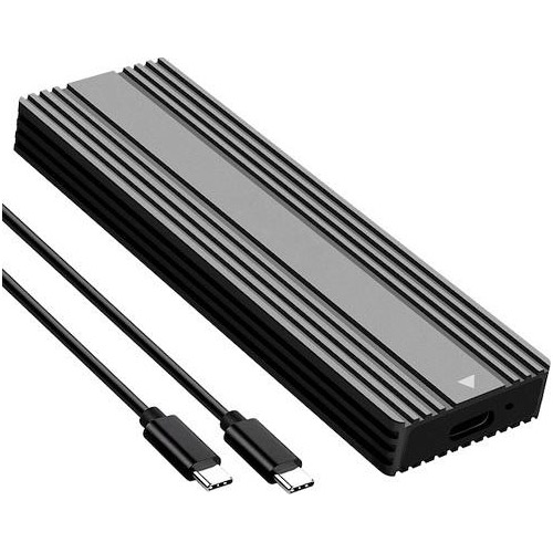 Зовнішня кишеня для диска PowerPlant Premium M.2 PCIe NGFF/NVMe SSD to USB3.2 (HC380510)