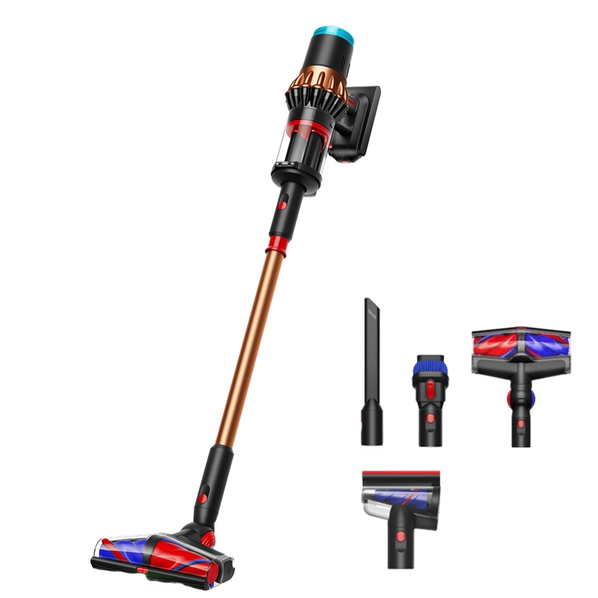 Пилосос Dyson V16 Piston Animal Matte Black /Copper (492963-01)