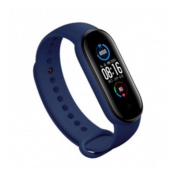 Ремінець для фітнес-браслету BeCover Xiaomi Mi Smart Band 5 705065 Deep Blue BeCover - купити в Україні