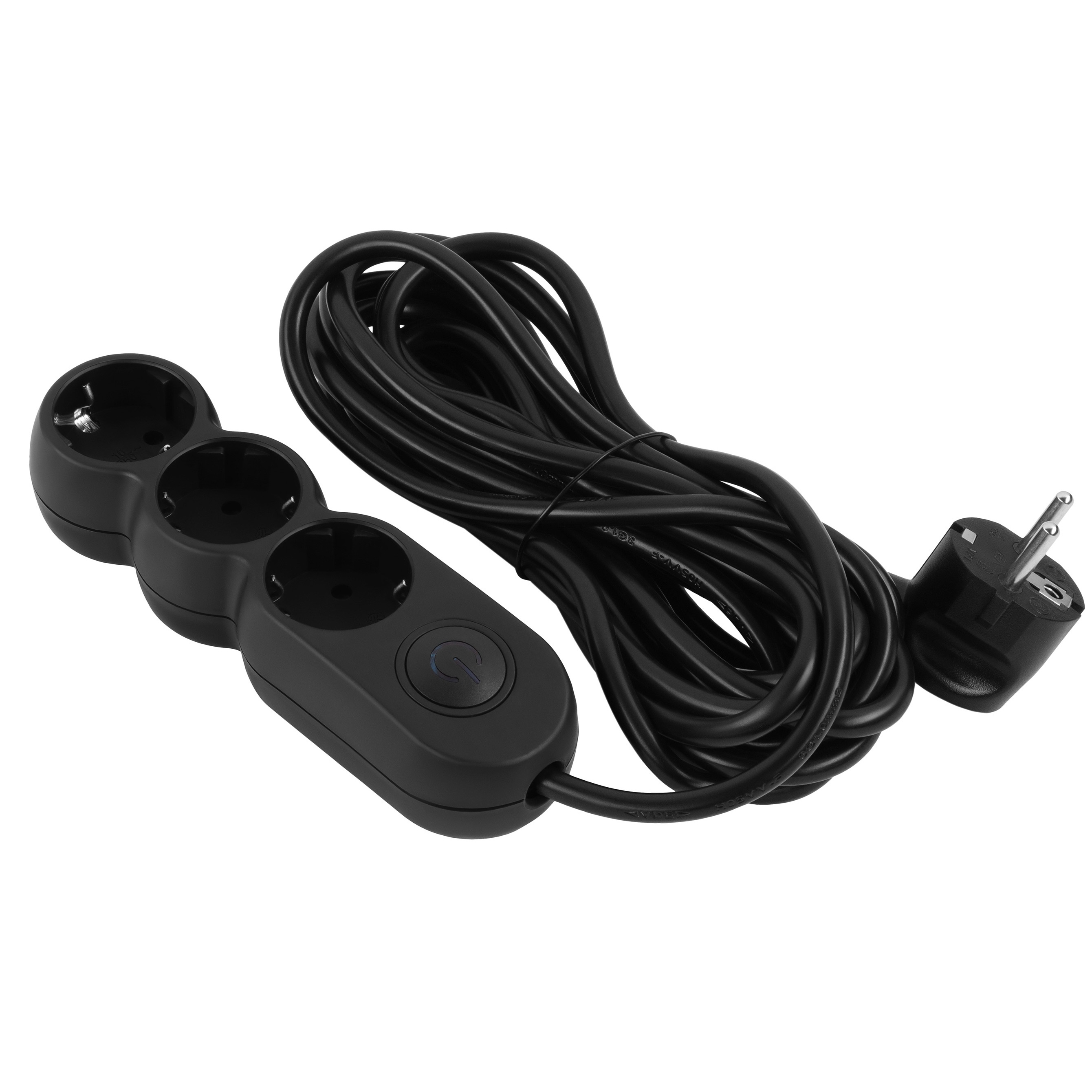 Мережевий фільтр 2E 2E-U03VES5MBK Black 2E - купити в Україні