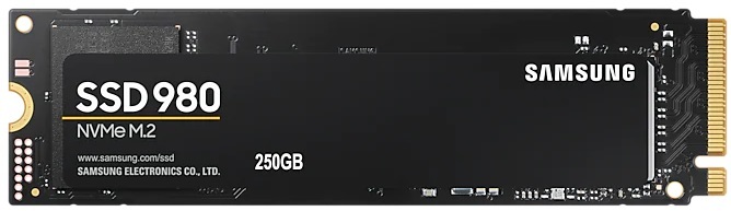 Внутрішній SSD диск Samsung 980 (MZ-V8V250BW) Black 250GB