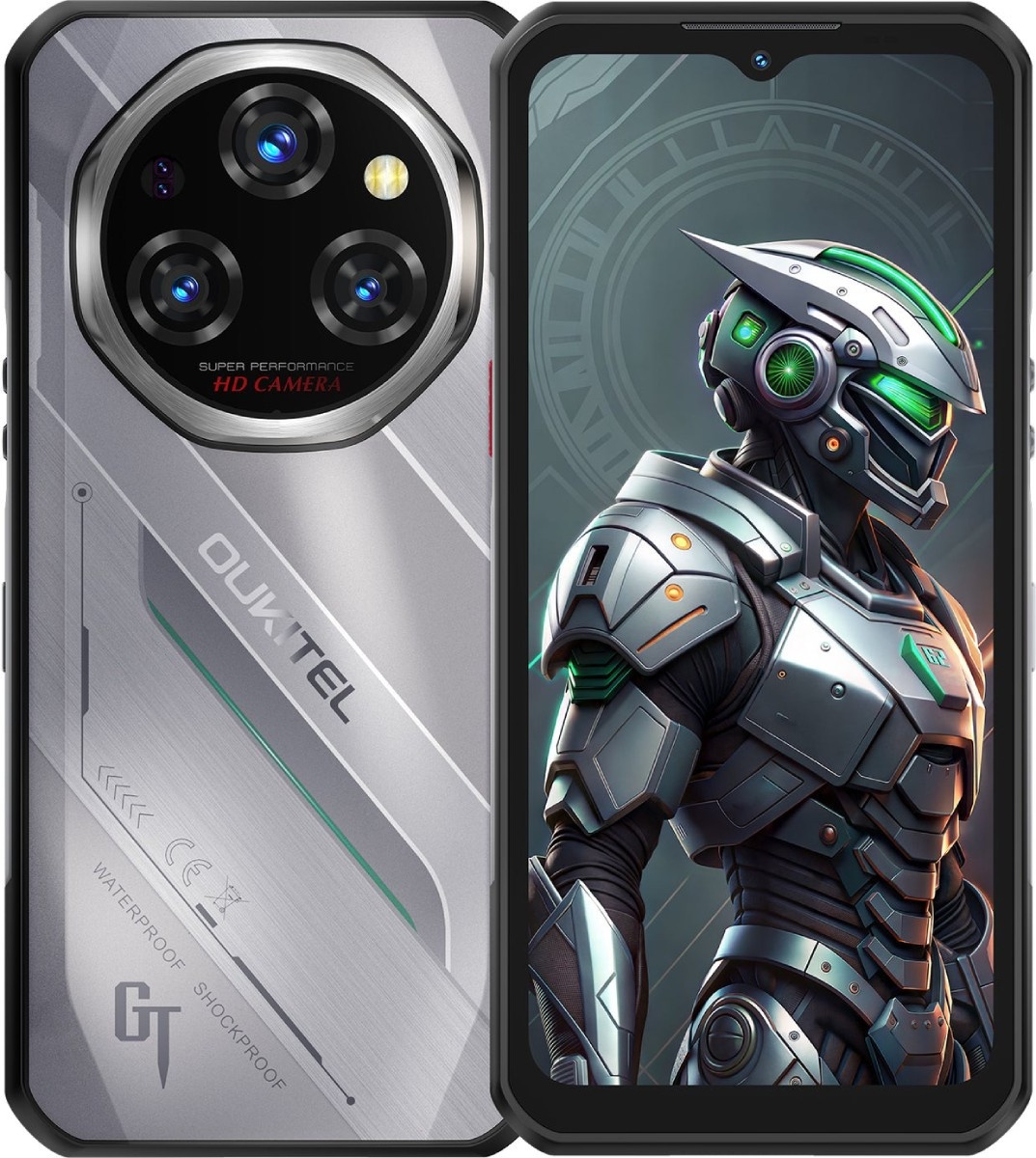 Смартфон Oukitel WP62 8/256GB Silver