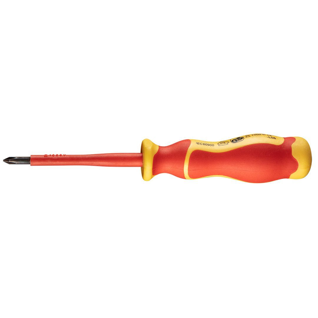 Викрутка Neo Tools 04-138 Red хрестова PH1x4.5x80 mm, 1000 В
