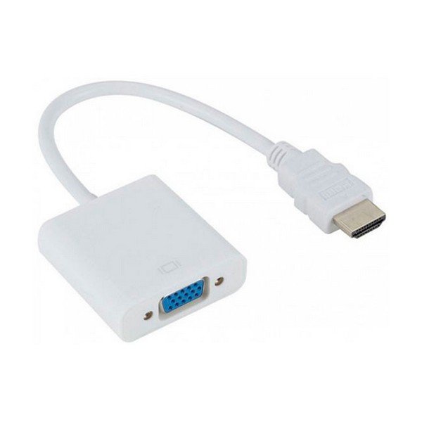 Перехідник STLab U-990 HDMI (тато) - VGA (мама) White