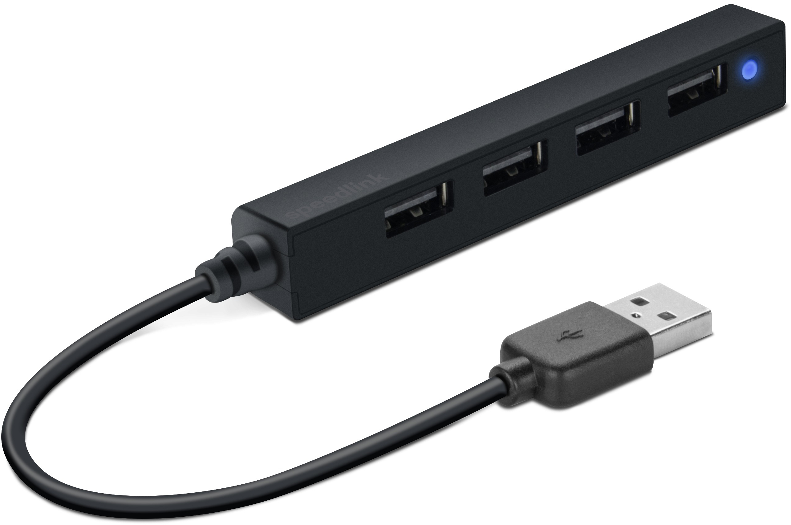 USB-хаб SpeedLink Snappy Slim Black