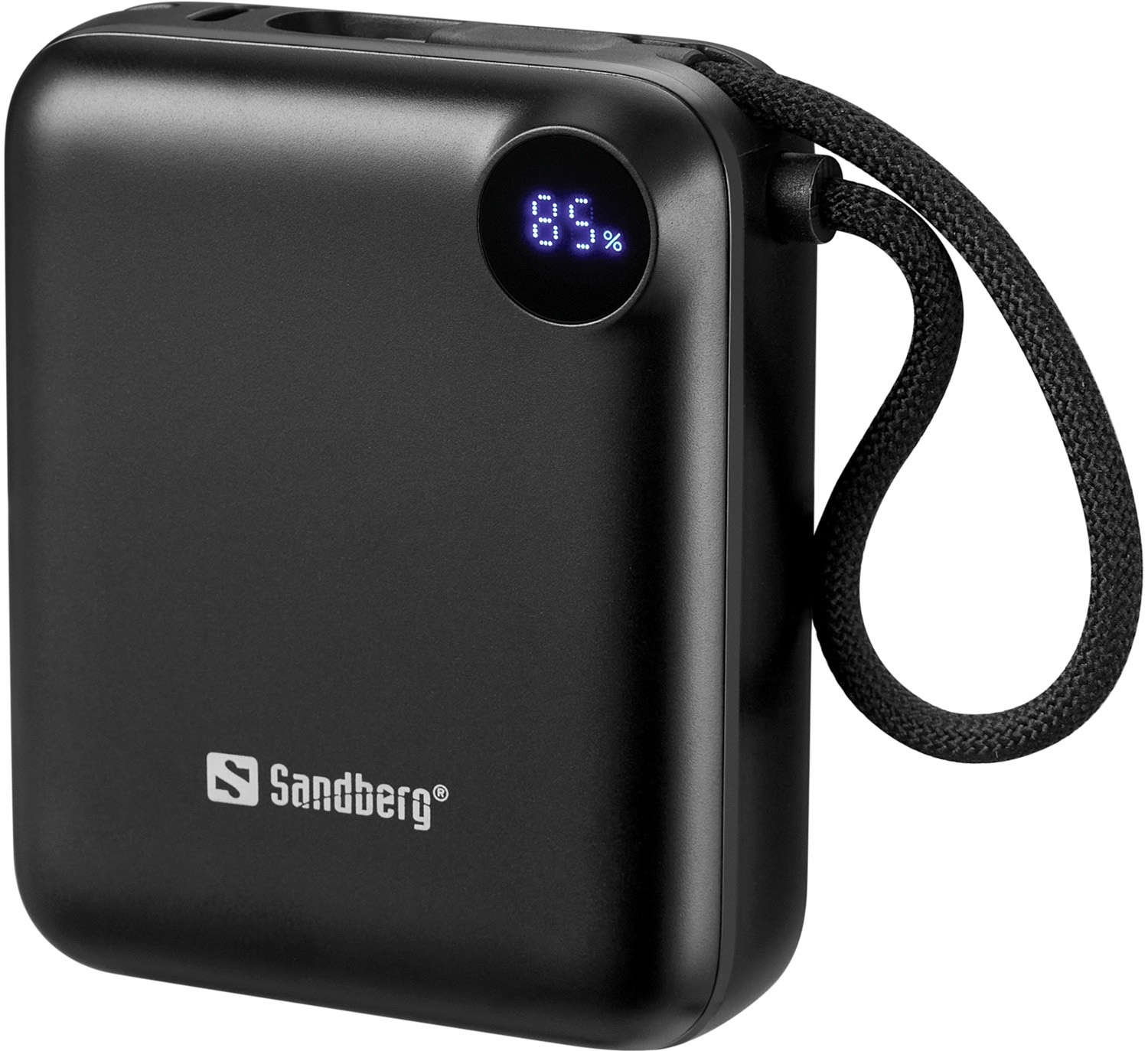 Зовнішній портативний акумулятор Sandberg Connect 10000mAh Black 20W (421-26)
