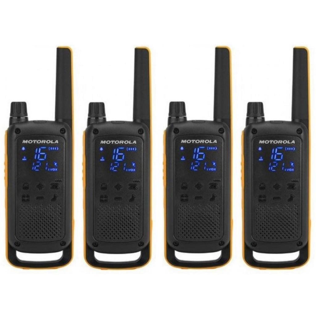 Рація Motorola TALKABOUT T82 Extreme Quad Black Yellow (5031753007218)