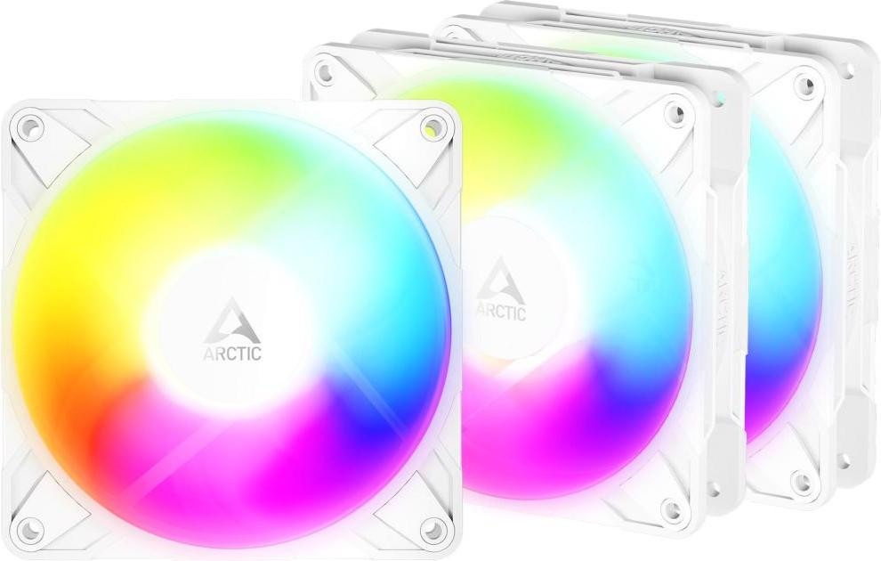Вентилятор для ПК Arctic P12 Pro Reverse A-RGB 3-Pack White (ACFAN00334A)