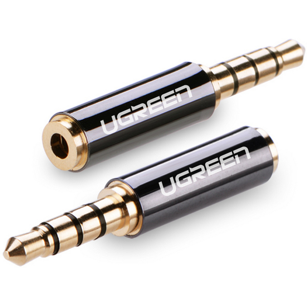 Перехідник Ugreen 3.5mm mini jack (тато) - 2.5mm mini jack (мама) 20502