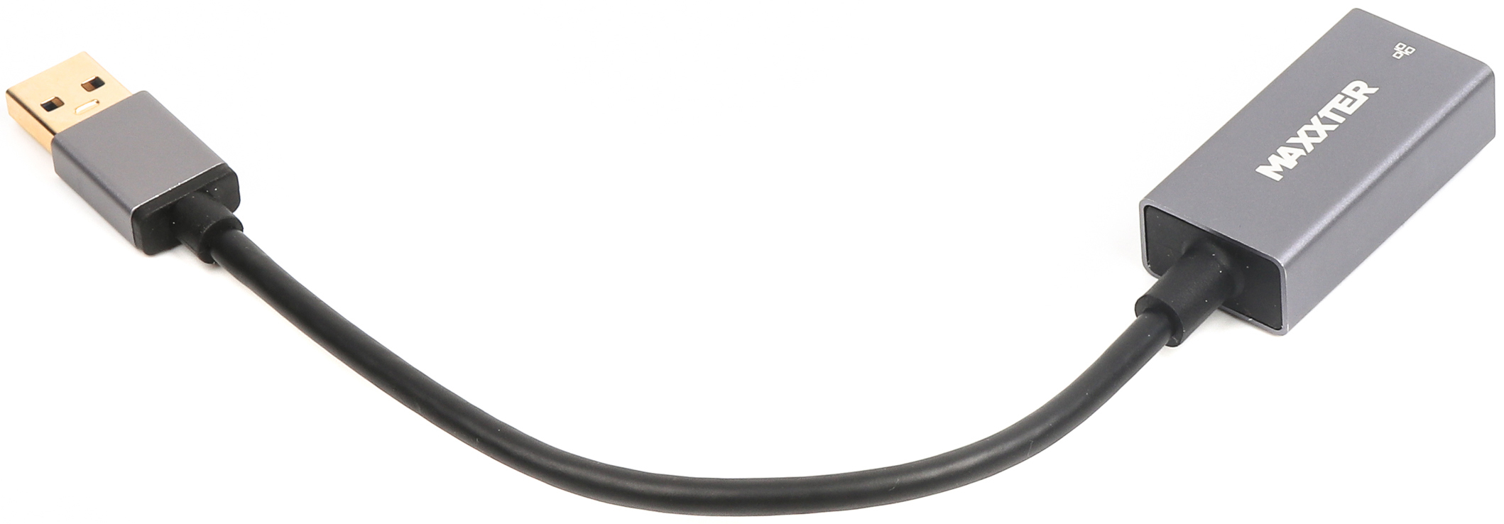 Перехідник Maxxter NEA-U3-01 USB(тато) - RJ45(мама)
