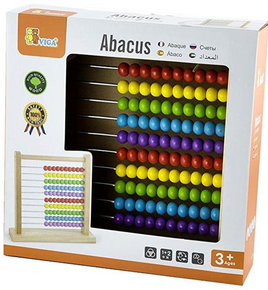 Розвиваюча іграшка для малюків Viga Toys Рахівниця 50493