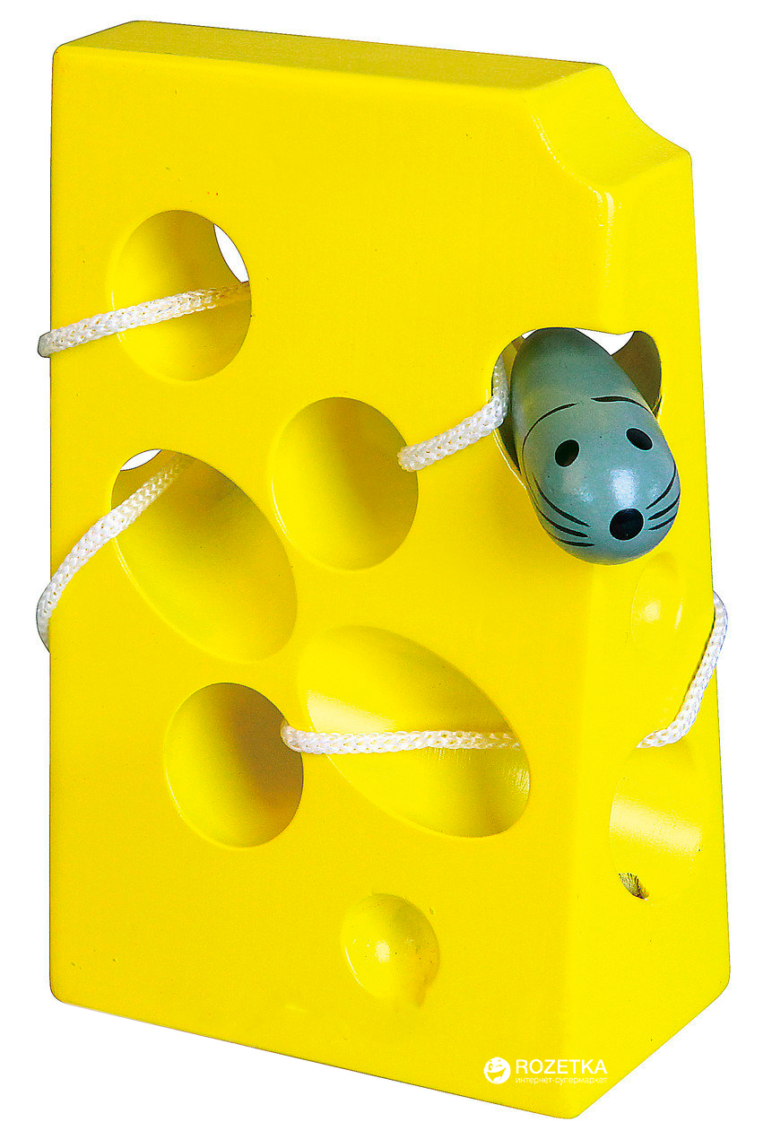 Розвиваюча іграшка для малюків Viga Toys Сир 50324