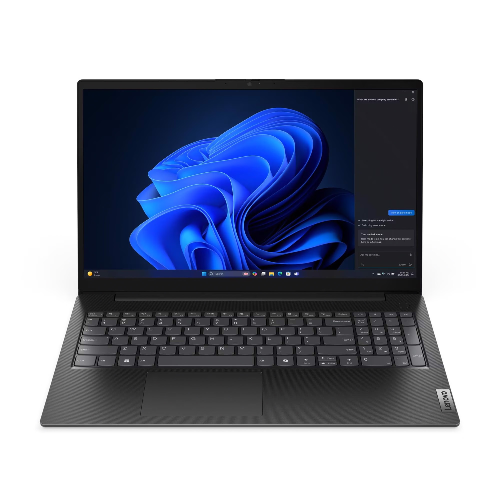 Ноутбук Lenovo V15 G5 IRL (83GW00C6RA) Eclipse Black