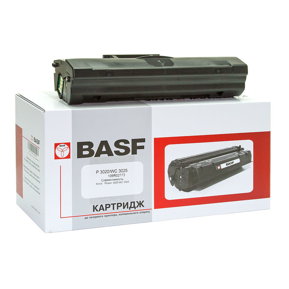 Картридж для принтера BASF BASF Xerox Phaser 3020/WC3025 Black (BASF-KT-3020-106R02773)